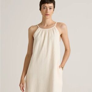 Quince Cream Maxi Dress